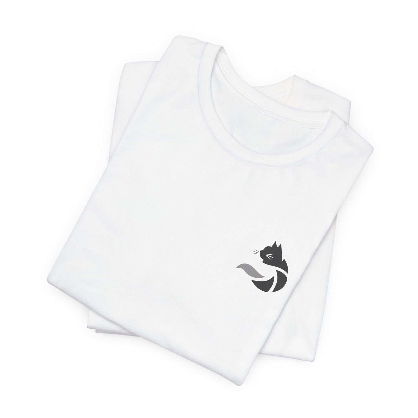 White Unisex Jersey Short Sleeve Tee